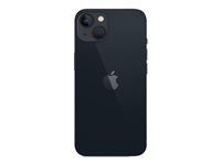 Apple iPhone 13 - 5G smartphone - dual-SIM / Internal Memory 512 GB - OLED-skärm - 6.1" - 2532 x 1170 pixlar - 2 bakre kameror 12 MP, 12 MP - front camera 12 MP - midnatt MLQC3QN/A